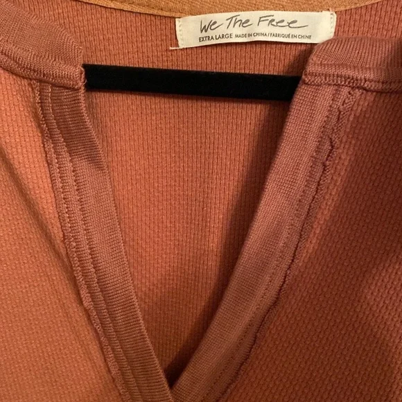 Free People Autumn Combo Long Sleeve Top Size Extra Large - Picture 8 of 10